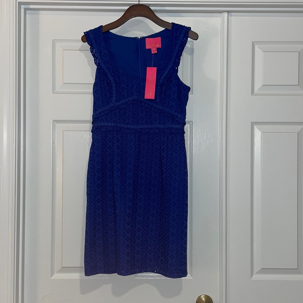 NWT Petite Petal Eyelet Lilly Pulitzer Dress